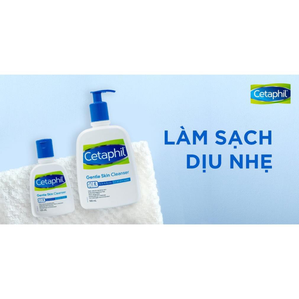 Sữa rửa mặt làm sạch dịu nhẹ Cetaphil Gentle Skin Cleanser 500ml | BigBuy360 - bigbuy360.vn