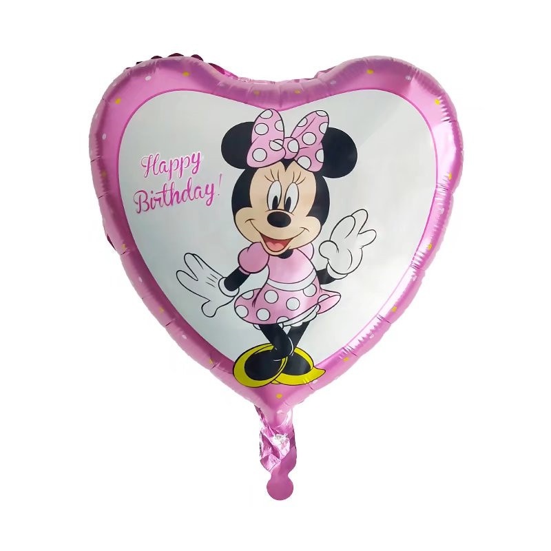 1 Bong Bóng Lá Nhôm Hình Chuột Mickey Minnie 18inch Trang Trí Tiệc Sinh Nhật / Đám Cưới