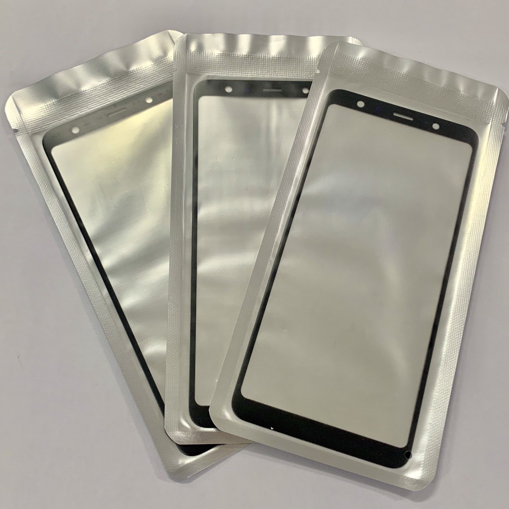 Kính liền keo Samsung A7 2018/A750 ĐEN