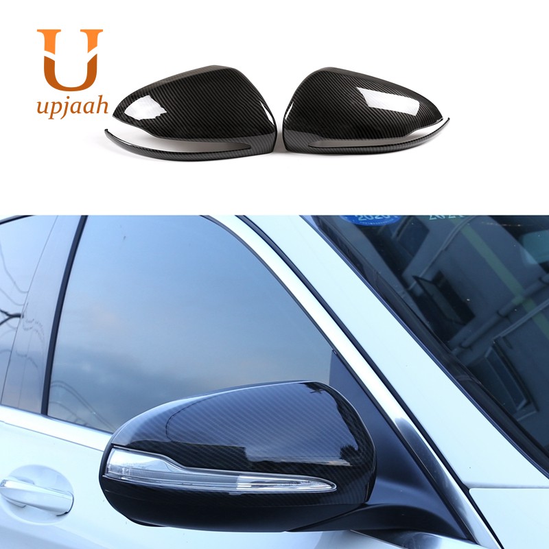 Ốp Gương Chiếu Hậu Cho Mercedes Benz C E Glc S Class W205 Upjaah