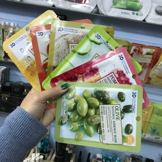 Đắp mặt nạ giấy 3D