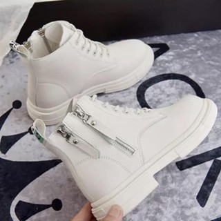 Giày bốt nữ kéo khoá