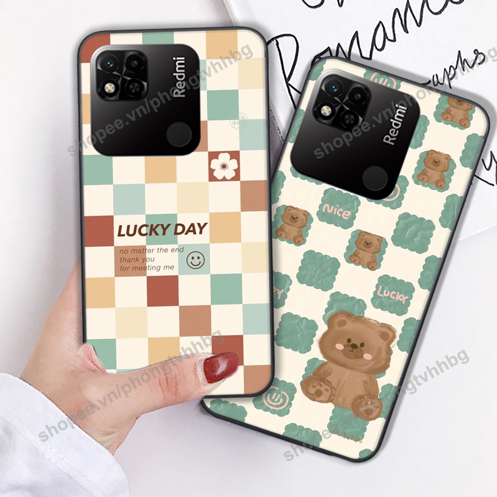 Ốp lưng XIAOMI REDMI 10A  cực đẹp trái tim mặt cười cute siêu hot