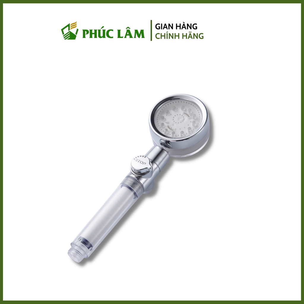 Vòi Sen Lọc Nước Có Đèn Led Đổi Màu Pure Light, Vòi Sen Tắm Cầu Vồng