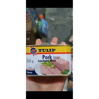Thịt hộp Tulip 200gr (date mới)