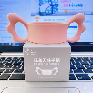 Tay cầm bình sữa silicon