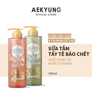 [Bộ đôi] Sữa Tắm Tẩy Tế Bào Chết Shower Mate Salarium,500ml X 2