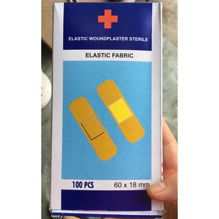 Combo hộp 100 miếng dán cá nhân Elastic loại nhỏ