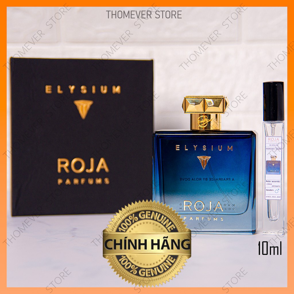 Nước Hoa Nam Roja Elysium [ Mẫu Thử ]