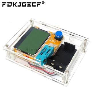 Bộ thiết bị kiểm tra bóng bán dẫn lcr-t4 esr mos mega328 + hộp đựng