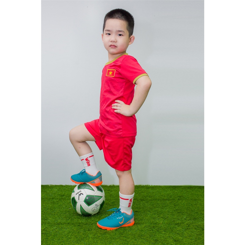 Giày đá banh, Giày bóng đá đế đinh dành cho Trẻ em Wika _QH19 Neo KID hàng chất lượng cao - Dungcusport
