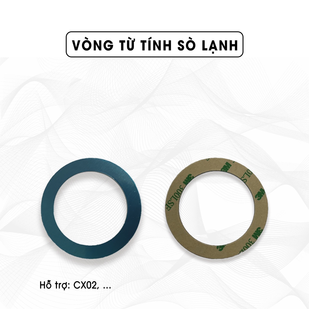 Miếng dán từ tính cho quạt tản nhiệt điện thoại MEMO hút dính từ tính siêu mạnh dành cho cx01 cx02 cx-a2 X12 X13 L06