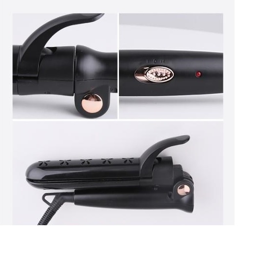 Máy Kẹp Kiêm Uốn Tóc Kemei HS-690ZF Có 2 Mức Nhiệt