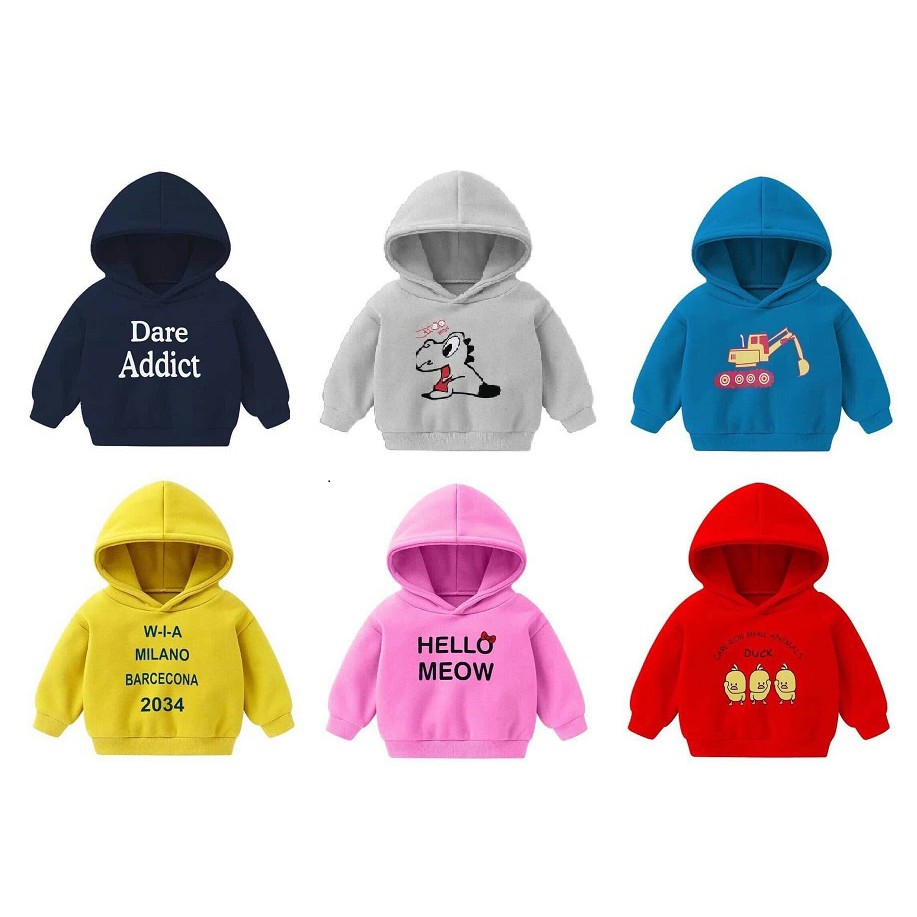 FREESHIP 50K áo hoodie nỉ cho bé