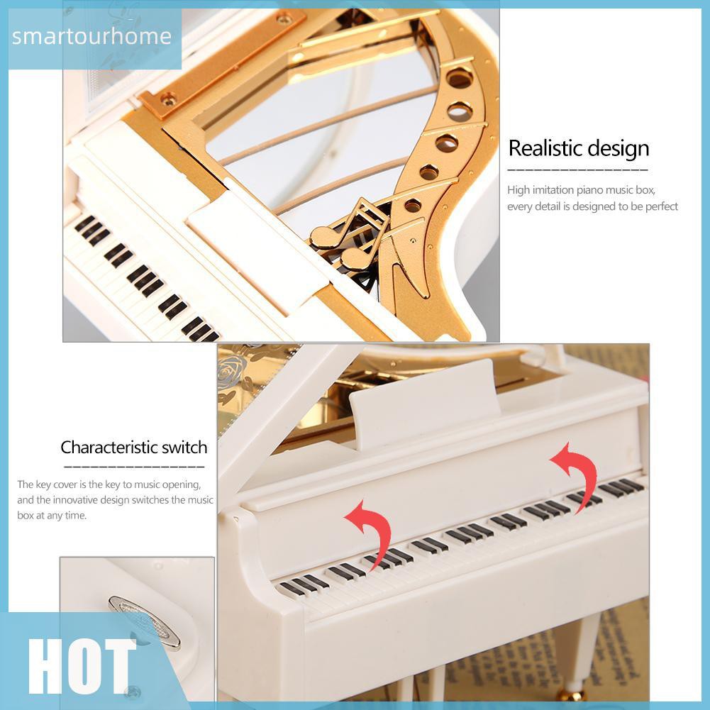 Hộp Nhạc Hình Đàn Piano