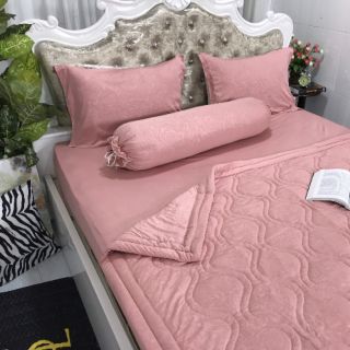 Bộ Drap Thun Gấm Hàn Quốc Thương Hiệu LATICO Cao Cấp  Có Sẵn 40 MÀU