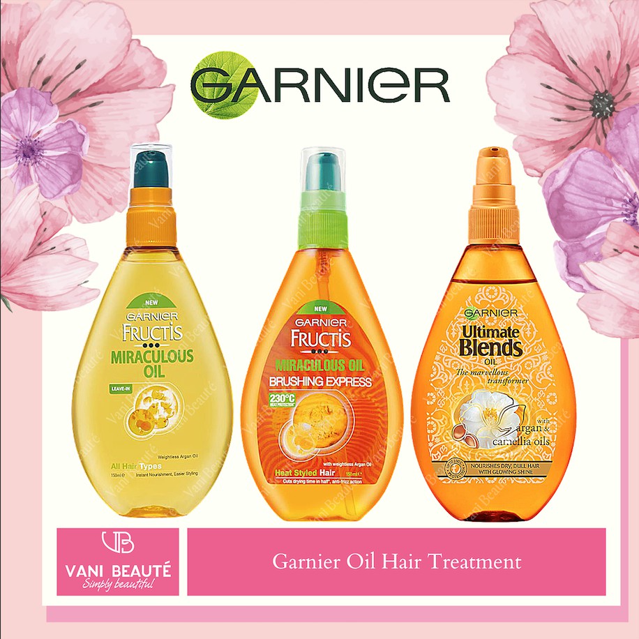 Tinh dầu xịt dưỡng tóc Garnier Fructis