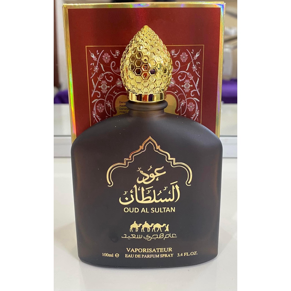 Nước Hoa Nam Thơm Lâu Dubai Oud Al Sultan 100ml Mùi Thơm Nam Tính