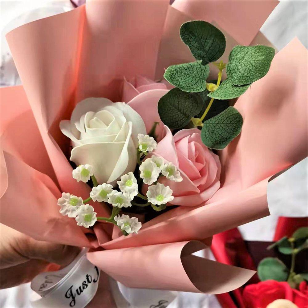 Bó Hoa Hồng Sáp Mini Trang Trí Tiệc