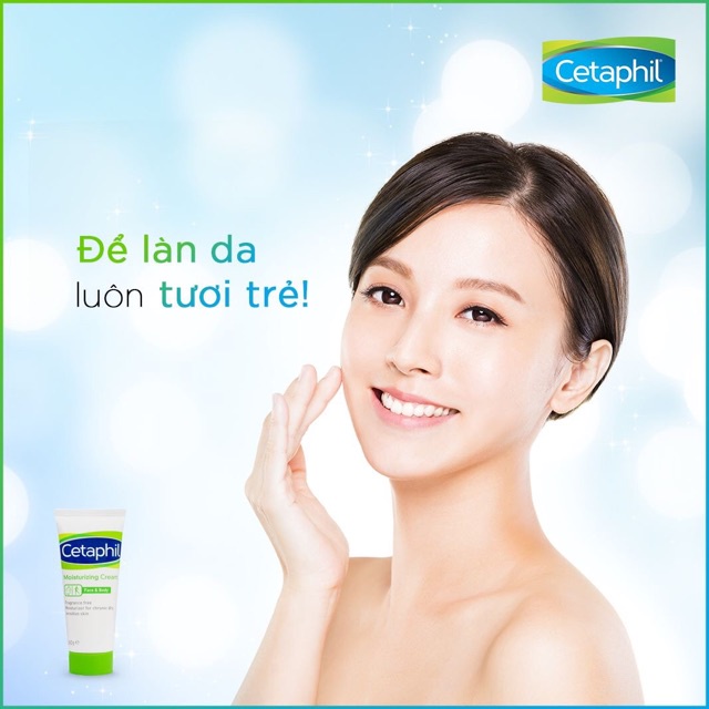 Kem Dưỡng Ẩm Cetaphil ⚡Chính Hãng⚡ Làm Mềm Da Cho Mặt, toàn thân Face &amp; Body Moisturizing Cream 50g