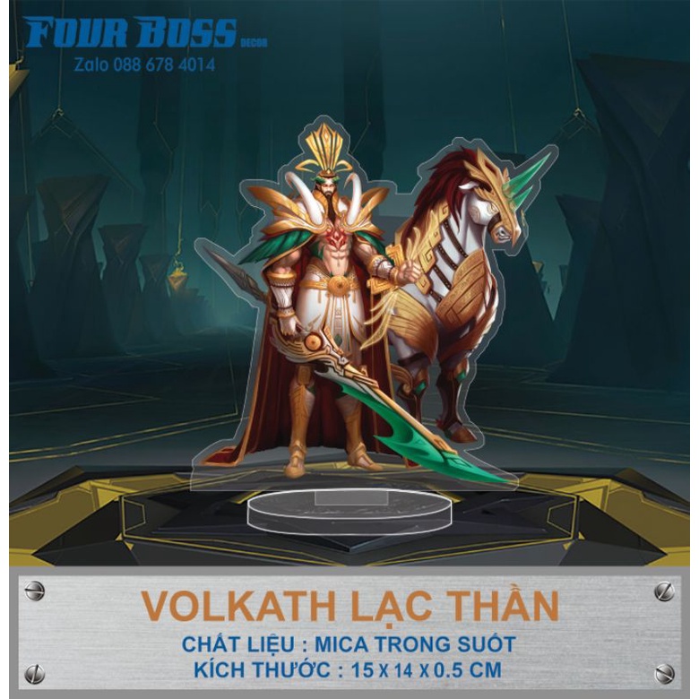 Mô Hình Tướng Volkath Lạc Thần Trong Game Liên Quân Mobile - Arena of Valor