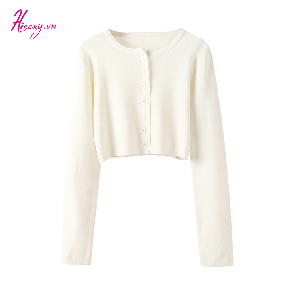 Thời Trang Nữ Áo Croptop Hisexy Tay Dài Nữ