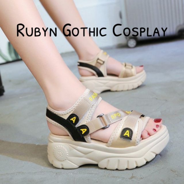 [NEW] 🔥 Giày Sandal Độn Đế 6cm ( Size 35 - 40 )  (Tài khoản Shopee duy nhất: gothic.cosplay )