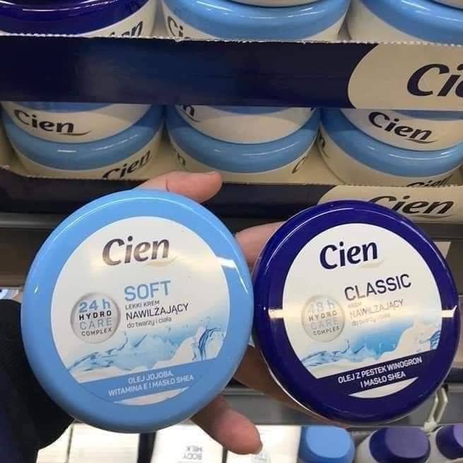 Kem dưỡng ẩm toàn thân Cien Soft 250ml