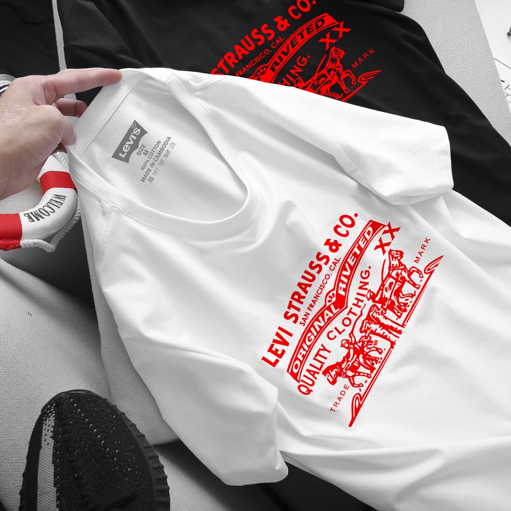 Thời trang nam nữ hàng hiệu Levis chính hãng 100% Cotton Mẫu 04 - 07