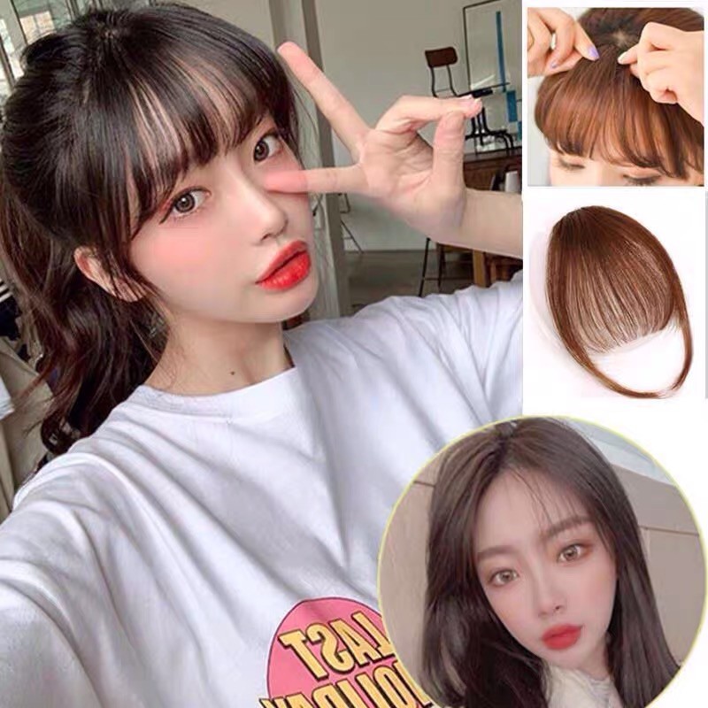 Tóc Mái Thật 3D Hàn Quốc Mang Đến Vẻ Đẹp Cuốn Hút Hơn_TG901 - Love Hairs