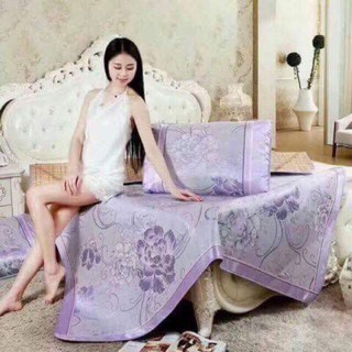 Chiếu lụa điều hoà 3D kèm 2 vỏ gối _SuSuShop