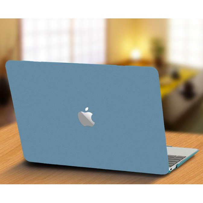 Case ,Ốp Macbook Màu Xanh Pastel Đủ Dòng  (Tặng Kèm Nút Chống Bụi + Chống gãy đầu dây sạc )