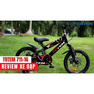 Ib shop nhận giá tốt - XE ĐẠP TRẺ EM NHẬP KHẨU TOTEM 711 size 16 (tặng bộ dụng cụ lắp xe)