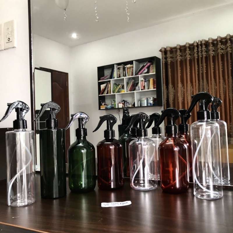 Chai Bình xịt nước tưới cây 300ml/ 500ml - Bình xịt phun sương tưới hoa, XỊT KHUẨN , bóp xịt tóc- vỏ chai xịt cồn