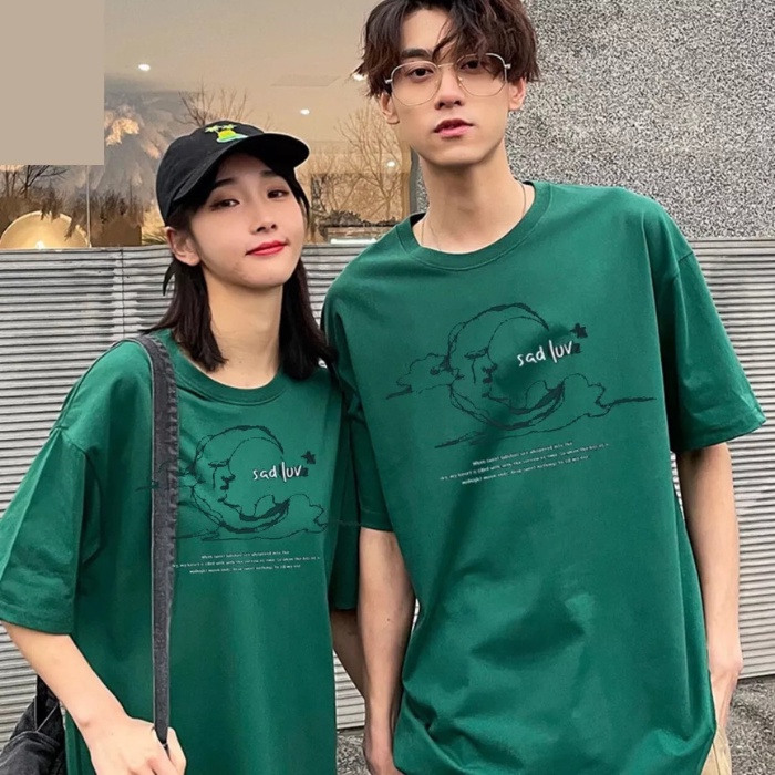 Áo Thun Nam Nữ Form Rộng Tay Lỡ 1969Unisex Áo Phông Nam Nữ 1969Unisex Form Rộng Tay Lỡ Cổ Tròn SAD.BOIZ SAD LUV