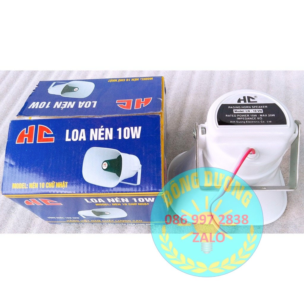 LOA NÉN 5 - 10W - LOA PHÓNG THANH 10W - TẶNG 1 COIL 10W