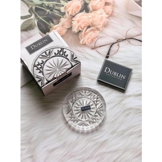 Set 4 đế lót ly cốc pha lê cao cấp godinger dublin - hàng chính hãng