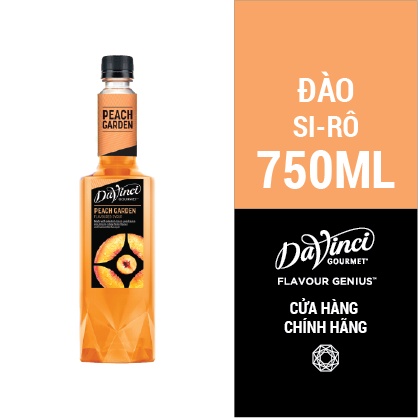 Siro Hương Đào / Peach Garden Syrup - DaVinci Gourmet