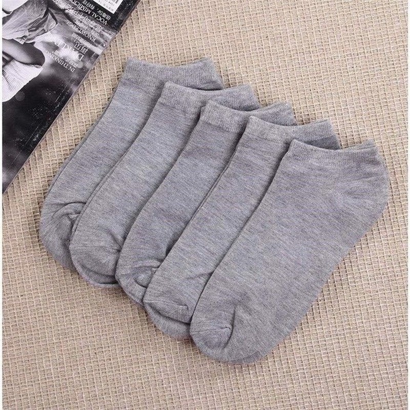 Vớ Cotton Cổ Thấp Thoáng Khí Thời Trang Xuân Hè Cho Nam