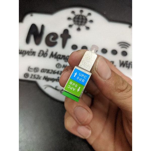 Đầu chuyển đổi SC/UPC - SC/APC kim loại dùng cho máy đo OTDR