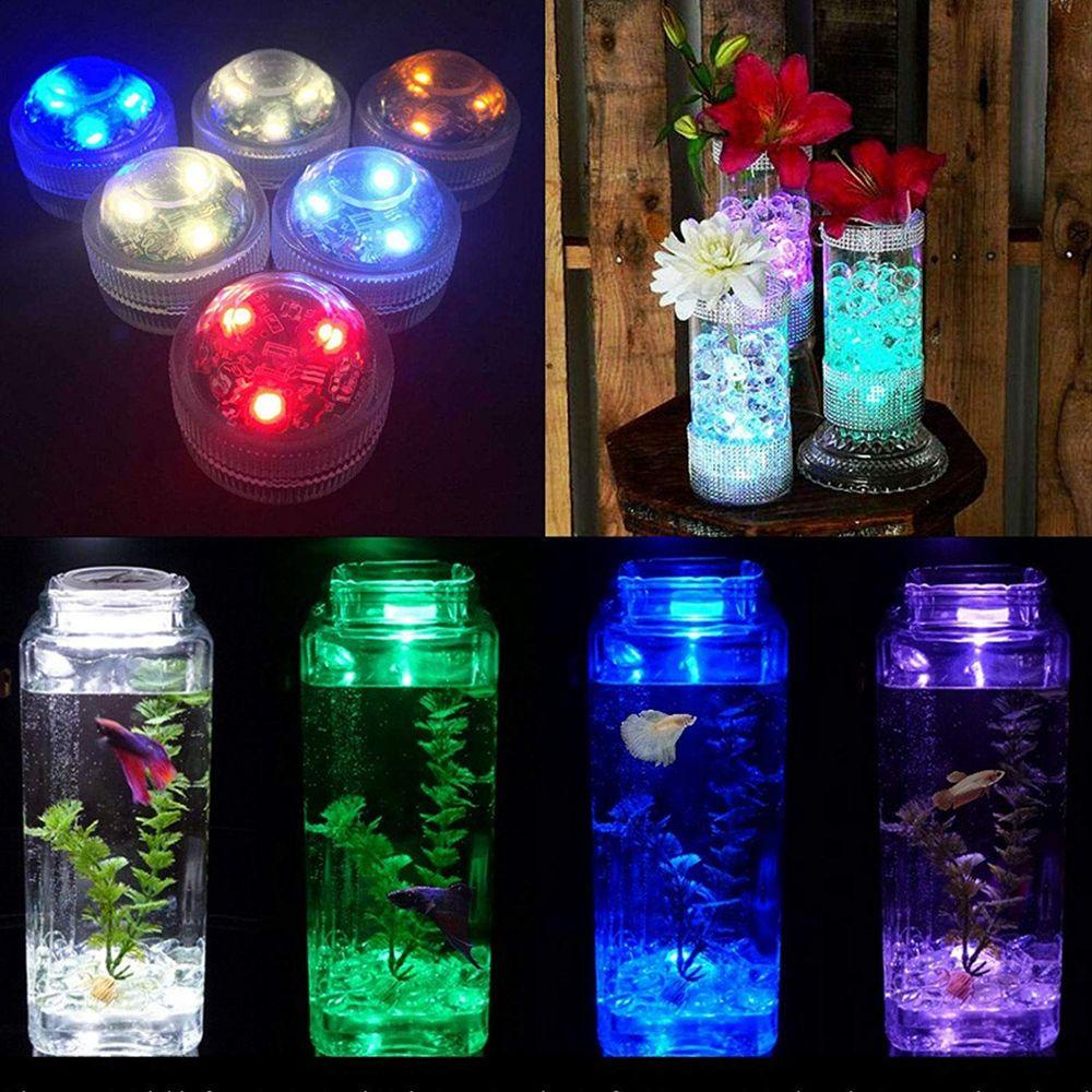 YIYU Đèn LED RGB chạy bằng pin dùng trang trí bể cá / tiệc tùng