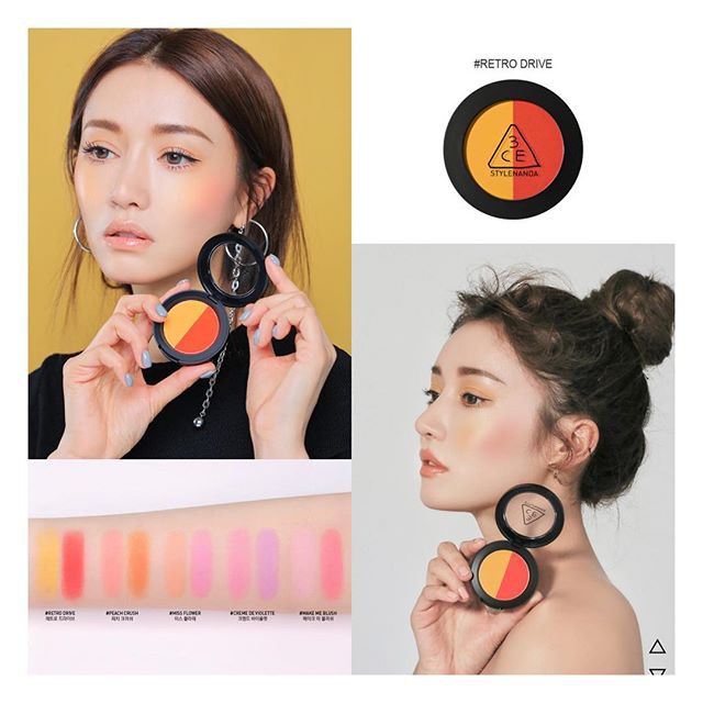 Phấn Má 3CE Duo Color Face Blush