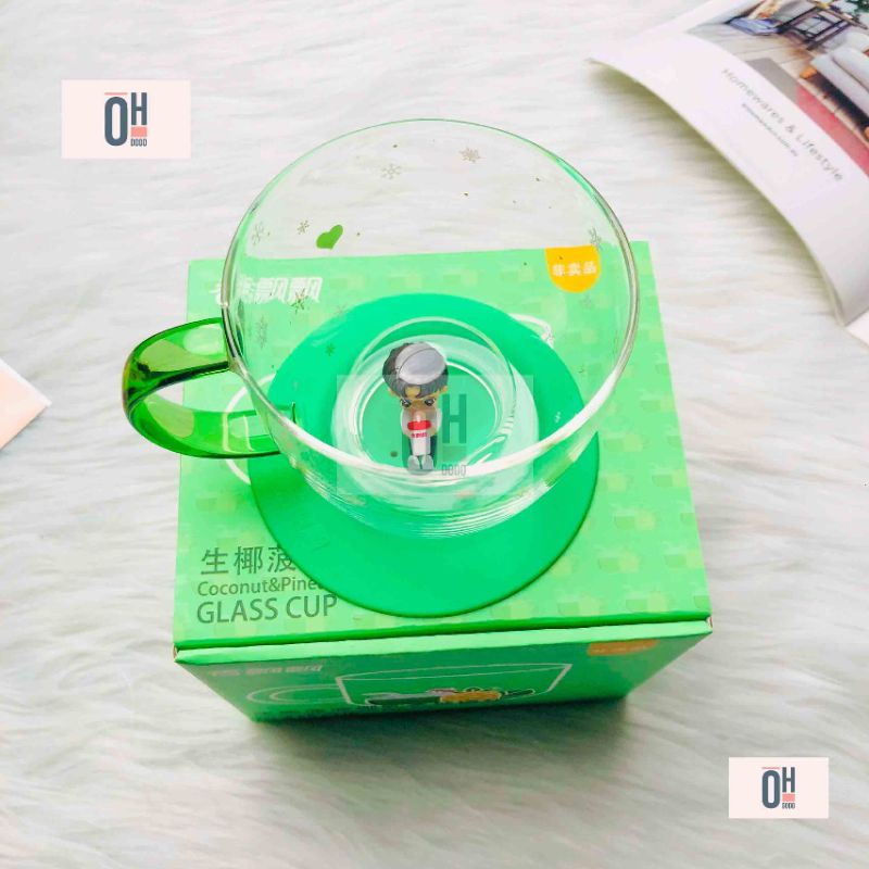 Trà sữa bobo vị dừa dứa phiên bản giới hạn vương nhất bác đại ngôn