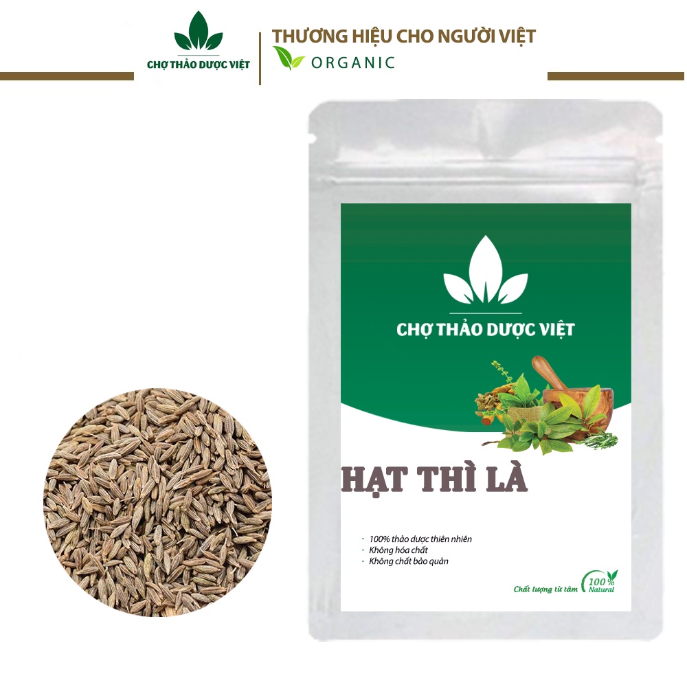 Cumin - Hạt thì là Ai Cập 100g ( Hạt thì là đen, khô, thơm làm gia vị tẩm ướp ) Chợ Thảo Dược Việt