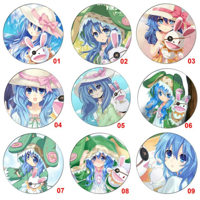Huy hiệu anime DATE ALIVE - YOSHINO