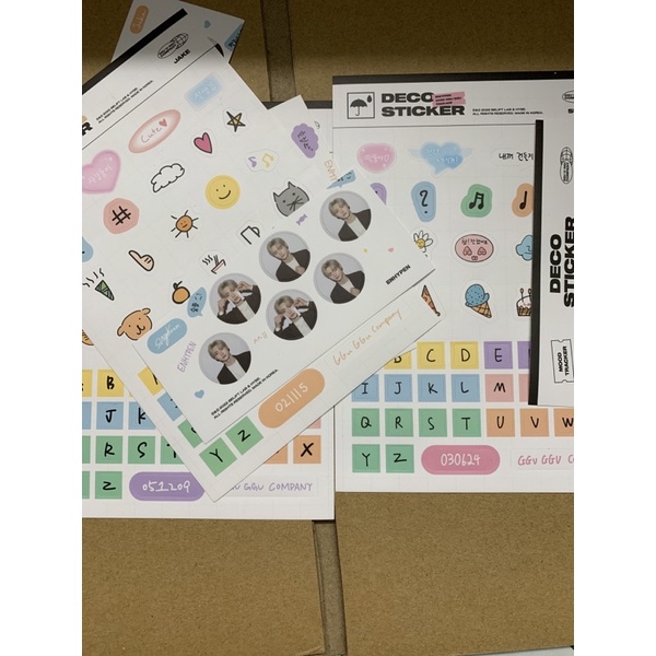 Sticker ggu ggu 2022 ENHYPEN các mem