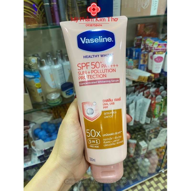 VASELINE 50X hàng siêu thị Thái Lan