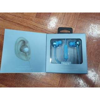 Tai nghe Bluetooth Sport Headset Havit i39 mầu xanh
