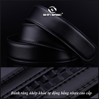 [DÂY DA THẮT LƯNG] Dây Thắt Lưng, Nịt Nam Da Bò Cao Cấp ShinBasic 3.5CM SHINBELTS01