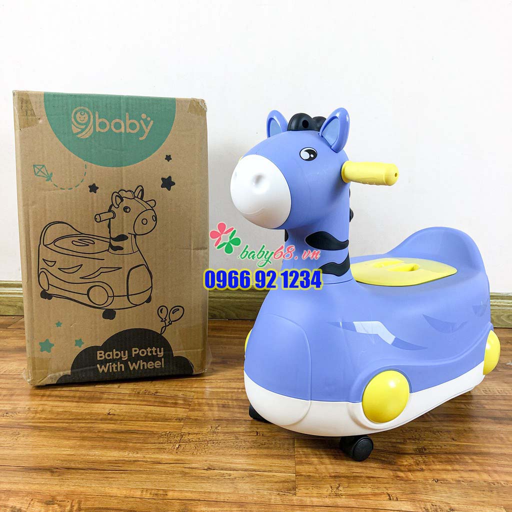 Bô trẻ em hình thú có bánh xe 2 trong 1 9BABY